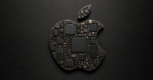 Apple chip illustration