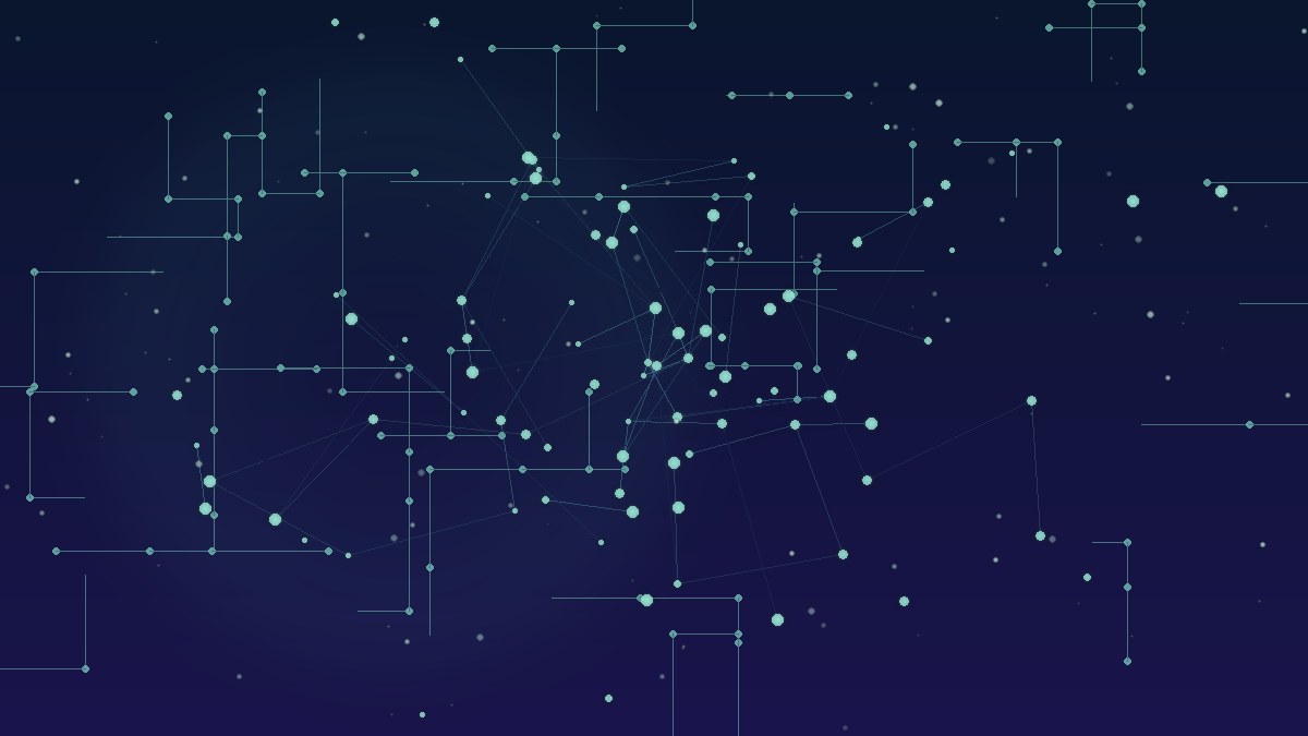 Ilustração de rede neural em verde-azulado sobreposta a circuitos representando ferramentas de programação com IA